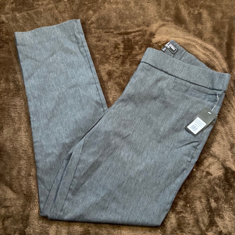 Heathered grey pants